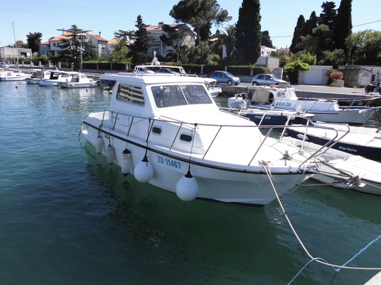 Damor 800 - 1 cab.-Motorboot Zadar in Kroatien