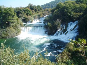 Nationalpark Krka Wasserfall