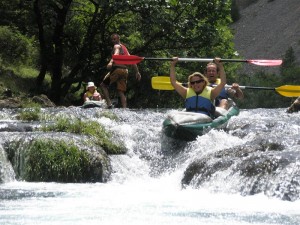 Kajak fahren in Kroatien