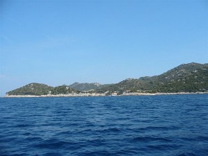 Küste vor dem Naturpark Lastovo